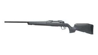 .243 Winchester compact left-handed bolt action rifle, grey.